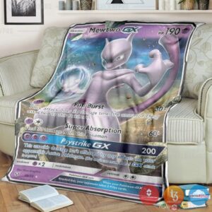 Pokemon Mewtwo Gx Blanket
