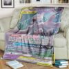 Pokemon Mewtwo Mew Gx Unified Minds Blanket