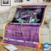 Pokemon Mewtwo Unbroken Bonds Blanket