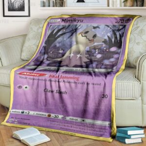 Pokemon Mimikyu Darkness Ablaze Blanket