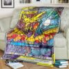 Pokemon Moltres Zapdos Articuno Gx Bedding Set And Quilt Blanket
