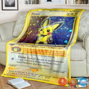 Pokemon Pichu Blanket