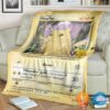 Pokemon Pikachu Card Blanket