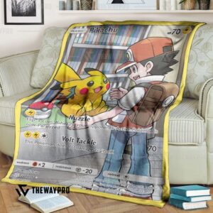Pokemon Pikachu Cosmic Eclipse Bedding Set And Quilt Blanket