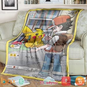 Pokemon Pikachu Cosmic Eclipse Blanket 2
