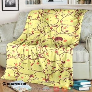 Pokemon Pikachu Soft Blanket