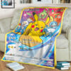 Pokemon Pikachu Sword And Shield Promos Soft Blanket