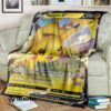 Pokemon Pikachu V Vivid Voltage Bedding Set And Quilt Blanket
