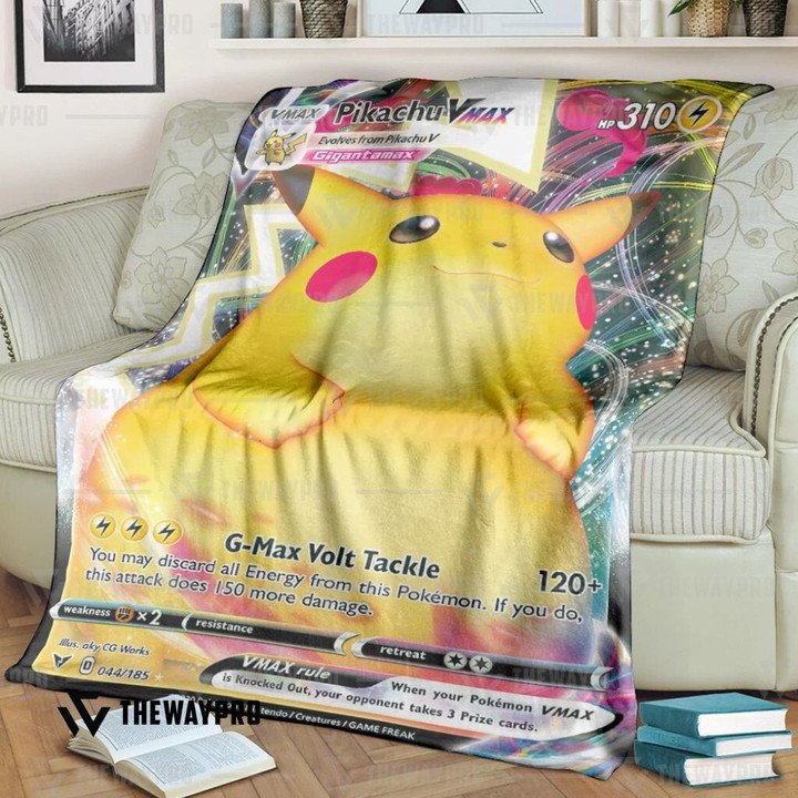 Pokemon Pikachu Vmax Vivid Voltage Bedding Set And Quilt Blanket Pokemon Pikachu Vmax Vivid Voltage Bedding Set And Quilt Blanket