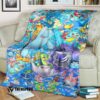 Pokemon Poke Worlds Bedding Set And Quilt Blanket