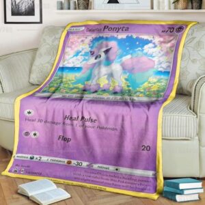 Pokemon Ponyta Custom God Blanket