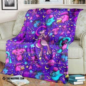 Pokemon Psychic Version 2 Featuring Mewtwo Soft Blanket 2