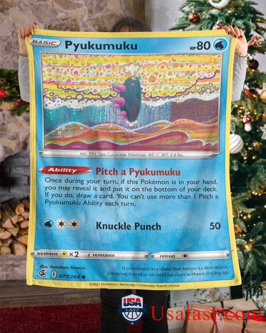 Pokemon Pyukumuku Fusion Strike Blanket Pokemon Pyukumuku Fusion Strike Blanket