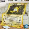 Pokemon Raichu Base Set Blanket