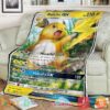 Pokemon Raichu Gx Shining Legends Blanket 3