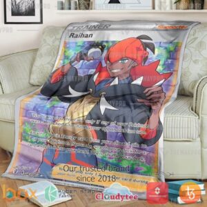 Pokemon Raihan Evolving Skies Blanket 2