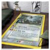 Pokemon Rayquaza Blanket Rug 2