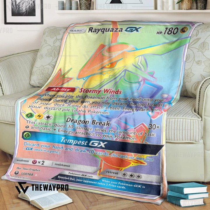 Pokemon Rayquaza Gx Celestial Storm Bedding Set And Quilt Blanket Pokemon Rayquaza Gx Celestial Storm Bedding Set And Quilt Blanket