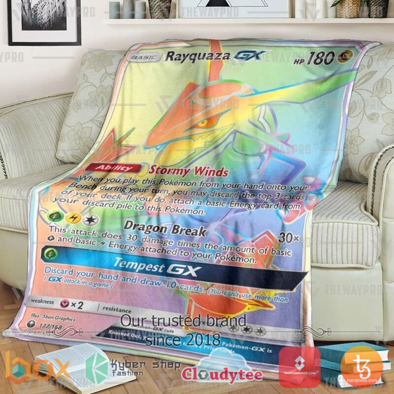 Pokemon Rayquaza Gx Celestial Storm Blanket 2 Pokemon Rayquaza Gx Celestial Storm Blanket 2