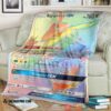 Pokemon Rayquaza Gx Celestial Storm Soft Blanket