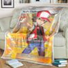Pokemon Reds Challenge Trainer Blanket