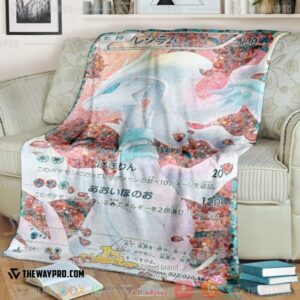 Pokemon Reshiram Soft Blanket