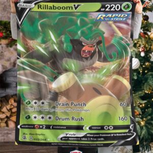 Pokemon Rillaboom V Rapid Strike Blanket