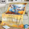 Pokemon Riolu Platinum Blanket