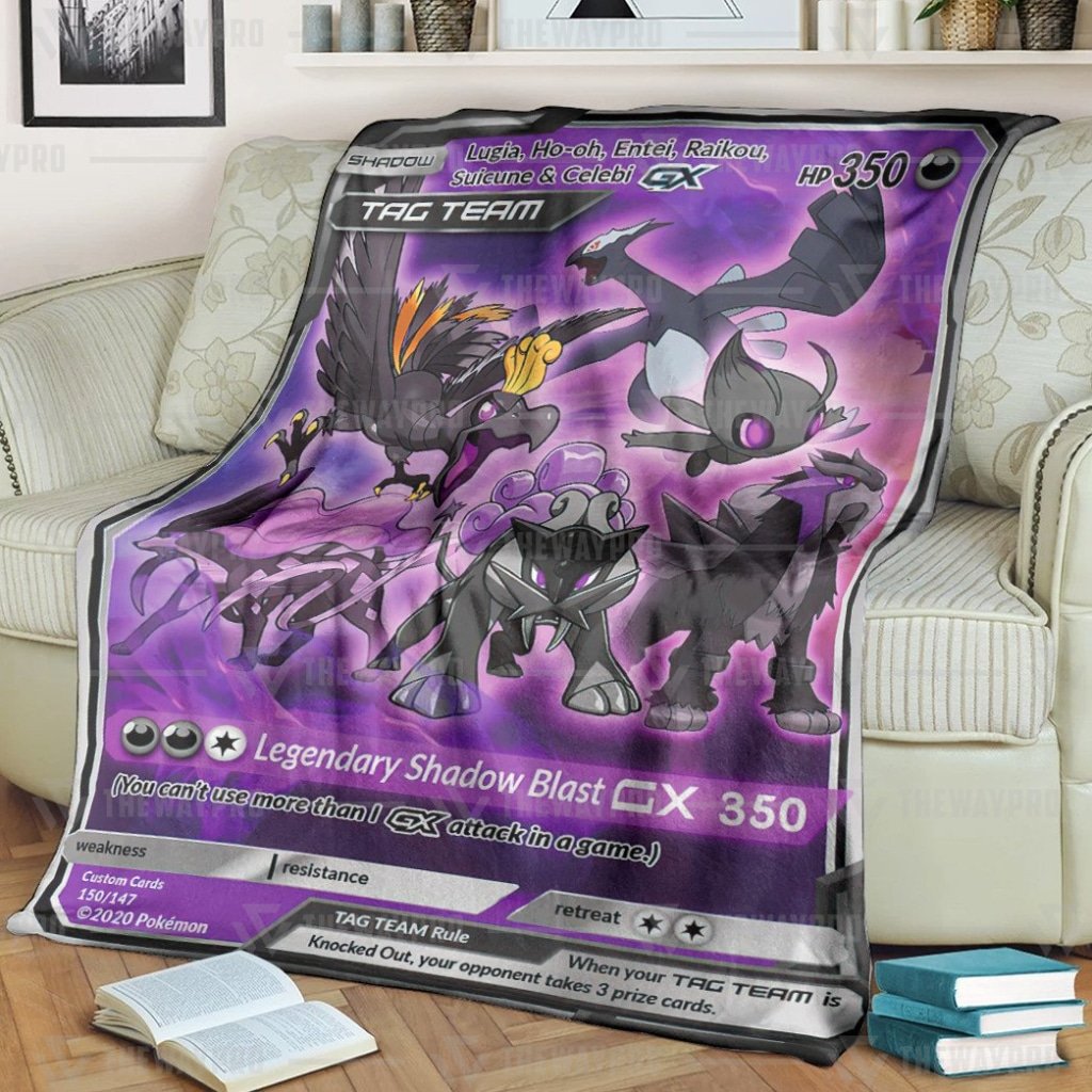 Pokemon Shadow Legend Tag Team Gx Blanket Pokemon Shadow Legend Tag Team Gx Blanket