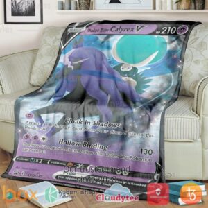 Pokemon Shadow Rider Calyrex V Blanket 2