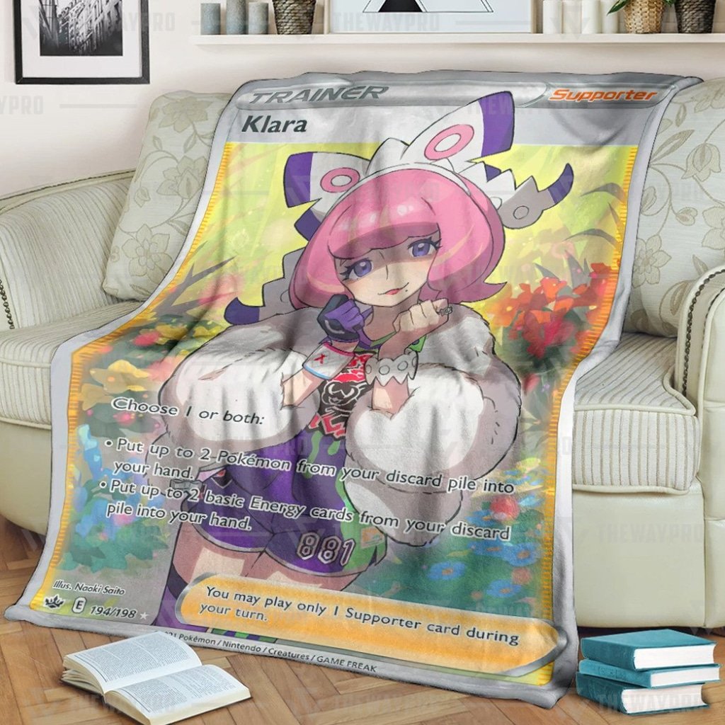 Pokemon Shauna Trainer Blanket Pokemon Shauna Trainer Blanket