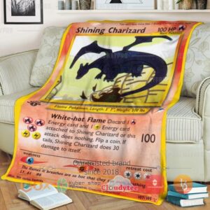 Pokemon Shining Charizard Blanket 2