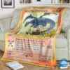 Pokemon Shining Charizard Neo Destiny Blanket