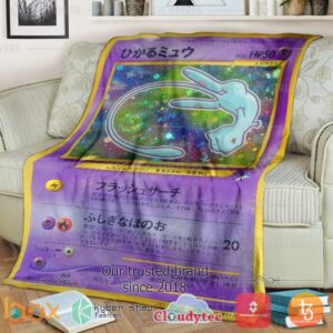 Pokemon Shining Mew Coro Coro Blanket 2