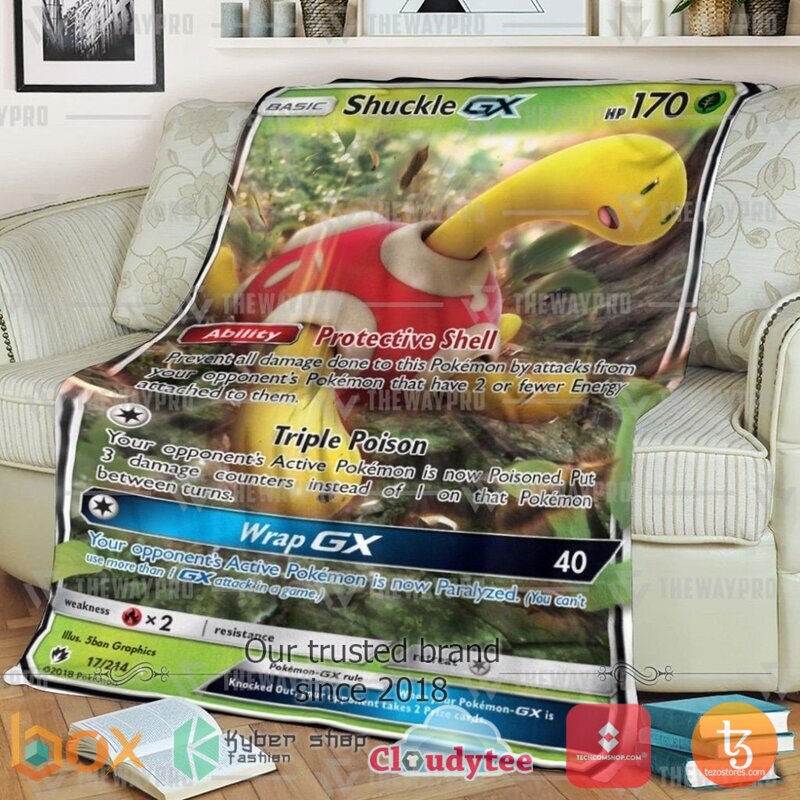 Pokemon Shuckle Gx Lost Thunder Blanket 2 Pokemon Shuckle Gx Lost Thunder Blanket 2