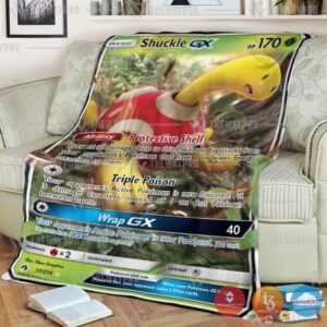Pokemon Shuckle Gx Lost Thunder Blanket