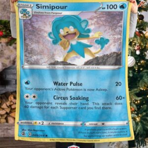 Pokemon Simipour Fusion Strike Blanket