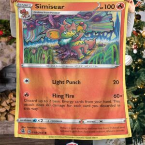 Pokemon Simisear Fusion Strike Blanket