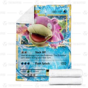 Pokemon Slowbroex Soft Blanket