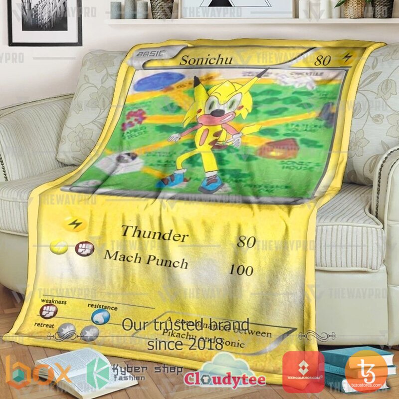 Pokemon Sonichu Blanket 3 Pokemon Sonichu Blanket 3