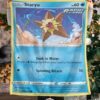 Pokemon Staryu Rapid Strike Blanket