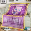 Pokemon Stone Mew Soft Blanket