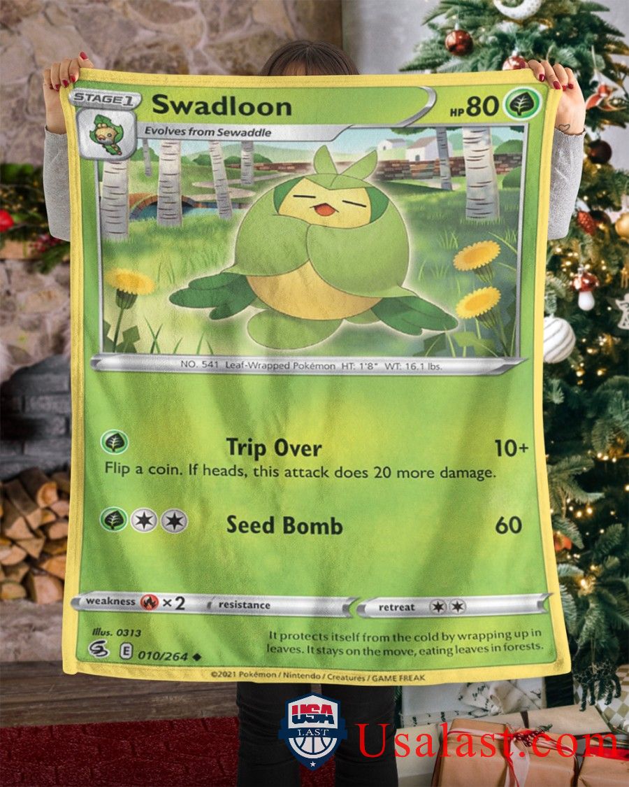 Pokemon Swadloon Fusion Strike Blanket Pokemon Swadloon Fusion Strike Blanket