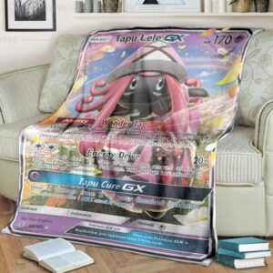 Pokemon Tapu Lele Gx Guardians Rising Blanket