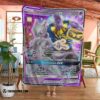 Pokemon Thanos And Mewtwo Gx Blanket 2