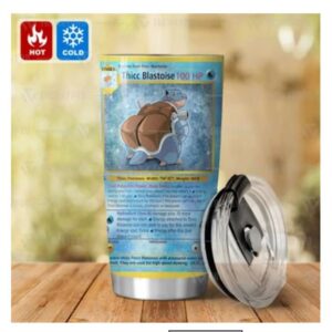Pokemon Thicc Blastoise Blanket Rug Tumbler 3