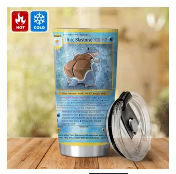 Pokemon Thicc Blastoise Blanket Rug Tumbler 3 Pokemon Thicc Blastoise Blanket Rug Tumbler 3