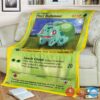 Pokemon Thicc Bulbasaur Blanket 2