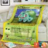 Pokemon Thicc Bulbasaur Blanket 3