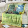 Pokemon Treecko Blanket